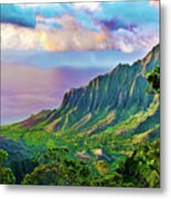 Kalalau Kaui Metal Print