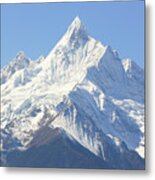 Kawagarbo Mountain Metal Print