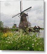 Kinderdijk Metal Print