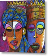 King And Queen Metal Print
