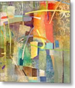 Kismet-yellow Metal Print