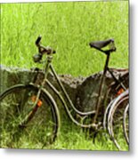 La Bicyclette Metal Print