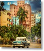 La Colonial Tower, Havana, Cuba Metal Print