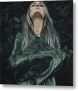 Lady Of The Woods Metal Print