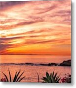 Laguna Beach Sunset Metal Print