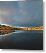 Lake Syvajarvi, In Hyrynsalmi, Finland Metal Print