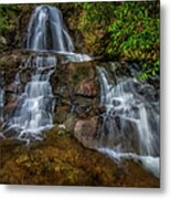 Laurel Falls In Great Smoky Mountains Metal Print