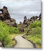 Lava Castle Of Dimmuborgir Metal Print