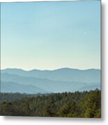 Layers Of Mountains Metal Print