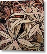 Leafy Delight 3 Metal Print