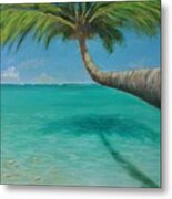 Leaning Over Paradise Metal Print