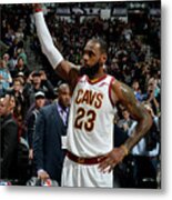 Lebron James Metal Print