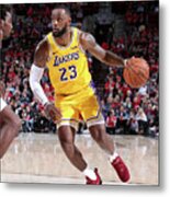 Lebron James Metal Print