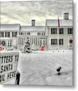 Letters To Santa Metal Print