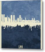 Lima Peru Skyline #90 Metal Print