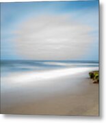 Line In The Sand Metal Print