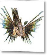 Lionfish - Close And Intense - Reduced To The Max - Metal Print