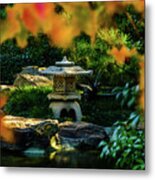 Lone Pagoda Metal Print