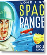 Lone Star Space Ranger 100 Shot Cap Repeater Metal Print