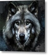 Lone Wolf Metal Print