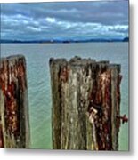 Lonely Sea Metal Print