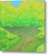 Look On The Bright Side Metal Print