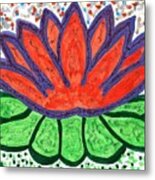 Lotus Love Metal Print