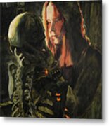 Love You To Death Metal Print