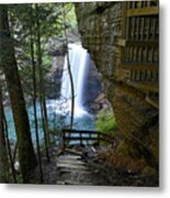 Lower Greeter Falls 1 Metal Print