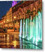 Magical Evening In Savannah I Metal Print