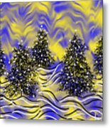 Magical Forest Metal Print