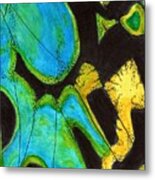 Malachite Metal Print