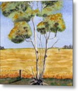 Mallee Country Metal Print