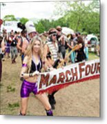 Marchfourth Marching Band Metal Print