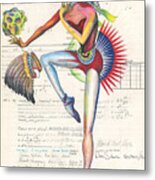 Maria Tallchief Ballerina Metal Print