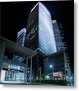 Marina Bay Financial Centre Metal Print