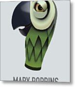 Mary Poppins - Alternative Movie Poster Metal Print