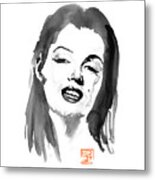 Marylin Monroe Metal Print