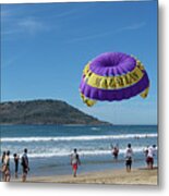 Mazatlan Beach Metal Print