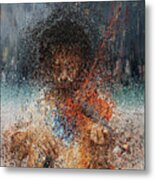 Melody Of The Storm Metal Print