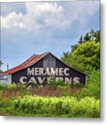 Meramec Caverns Barn  - Cayuga, Illinois - Route 66 Metal Print