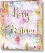 Merry Christmas Metal Print