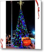 Merry Christmas Wilsonville,alabama V2 Metal Print