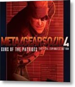 Metal Gear Solid 4 Old Snake Metal Print