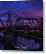 Metallica Bridge Metal Print