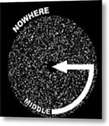 Middle Of Nowhere Metal Print