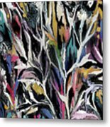 Midnight Forest Metal Print