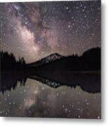 Milky Way At Mt. Bachelor Metal Print