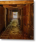 Mine Shaft Metal Print