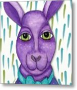 Mister Kangaroo Metal Print